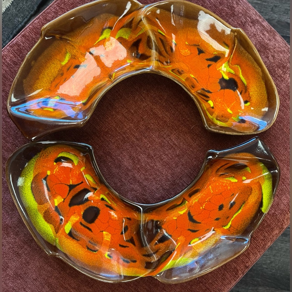 Vintage MCM 3-Piece Serving Set